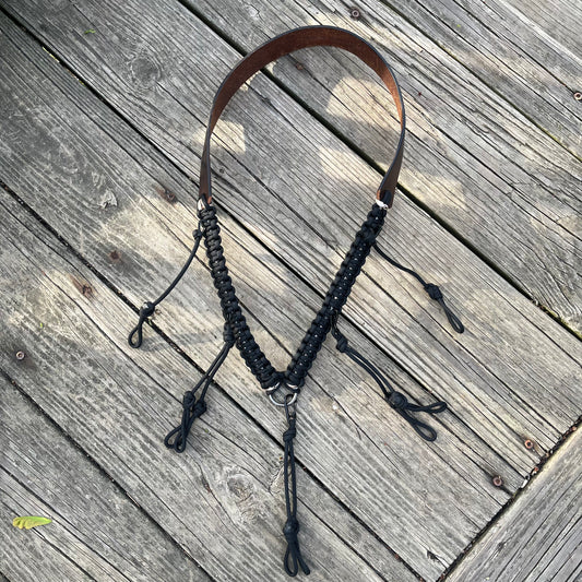 LB-1 Waterfowl Call Lanyard Braided with Leather Back